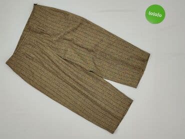 spodnie woskowane brązowe reserved: Material trousers for women, size S (EU 36) — 2