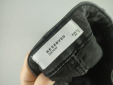 czarne skinny jeans: Reserved, Jeansy damskie, rozmiar S — 4