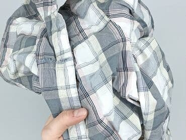 sukienka w geometryczne wzory h: Shirt 12 years, condition - Good, pattern - Cell, color - Grey — 6