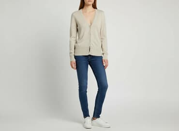 ariana grande ubrania h m: H&M, Kardigan damski, rozmiar XS — 6