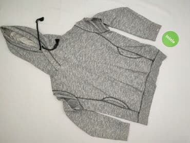 szara bluza z kapturem hm: H&M Divided, Bluza z kapturem damska, rozmiar M — 3