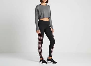legginsy 34 damskie adidas: H&M Sport, Legginsy Sportowe damskie, rozmiar S — 7