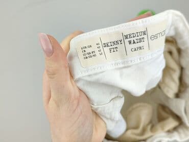 legginsy woskowane push up: Esmara, Spodnie 3/4 damskie, rozmiar M — 4