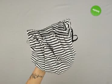 biała bluzka w czarne paski: Stella, Women's blouse, size XL — 7