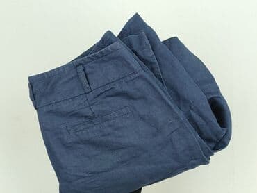 zara spodnie damskie len: Material trousers for women, size S — 5