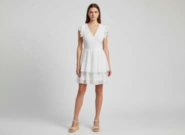 shein sukienka biala: Shein, Sukienka damska, rozmiar S — 1