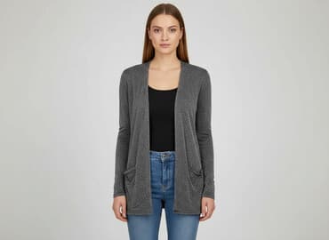 kurt cobain sweter w paski: Kardigan damski, rozmiar S — 7