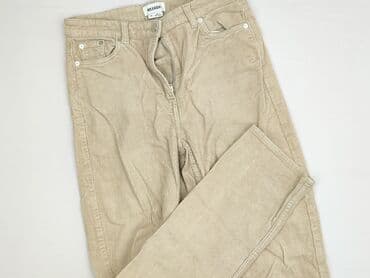 Weekday, Material trousers for women, size M (EU 38) — 1