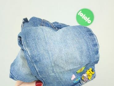 pajacyk niemowlęcy 5 10 15: Denim pants, 3-6 months, condition - Good — 4
