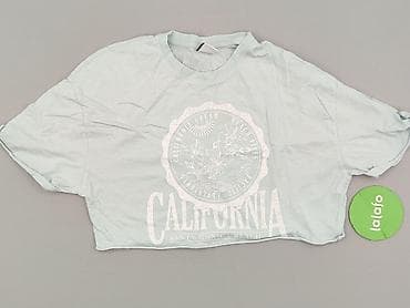 stussy t shirty basic: Bershka, T-shirt damski, rozmiar S — 2