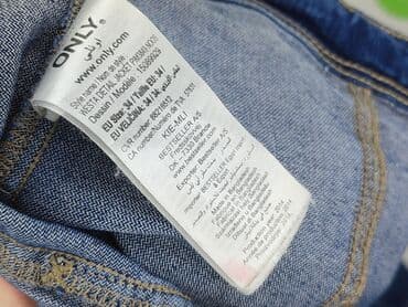 kurtki zimowe damskie mohito: ONLY, Kurtka jeansowa damska, XS — 4