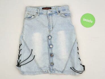 spodenko spódniczka jeans: Spódnica damska, rozmiar M — 3