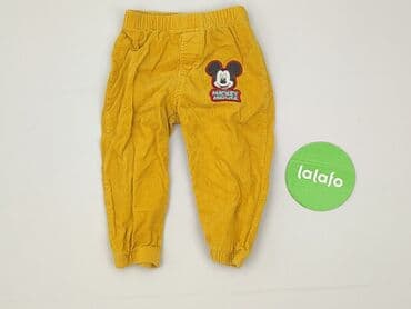 bluzki z zamkiem z przodu: Sweatpants, Disney, 9-12 months, condition - Perfect — 2