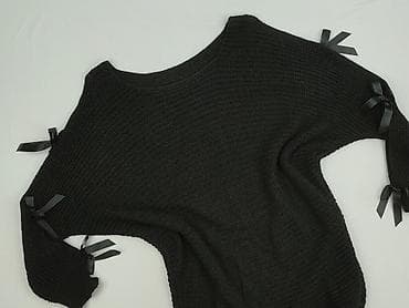 golf czarny: Sweter damski, rozmiar One size — 1