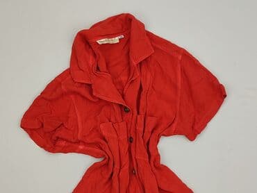 czerwona koszula i spódniczka: Koszula damska, rozmiar M — 1