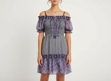 ubrania z meksyku: Ricamare, Sukienka damska, rozmiar M — 6