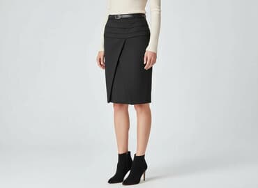 spódnica z piórami zara: Zara, Spódnica damska, rozmiar M — 6