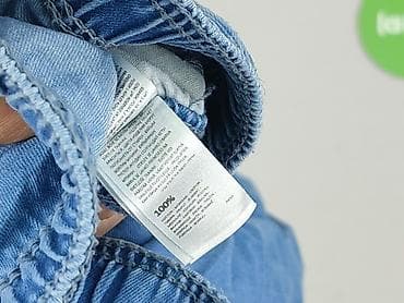 spodenki materialowe: Spodnie jeansowe, Fox&Bunny, 12-18 miesięcy, stan - Bardzo dobry — 5