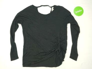 czarne eleganckie bluzki plus size: F&F, Bluzka damska, rozmiar M — 2