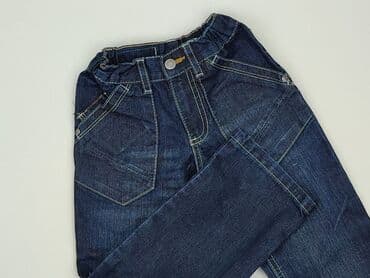 futrzane kamizelki allegro: Spodnie jeansowe, Lupilu, 4-5 lat, 104/110, stan - Idealny — 1