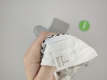 Spodnie: H&M, Spodnie materiałowe damskie, rozmiar S — 4
