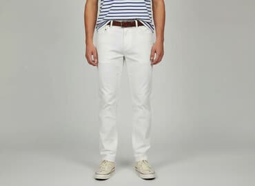 dżinsy białe: Chino, Jeans for women, size L — 1