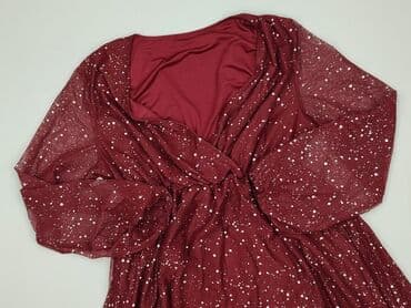 jakie rajstopy do bordowej sukienki: Sukienka damska, rozmiar M — 1