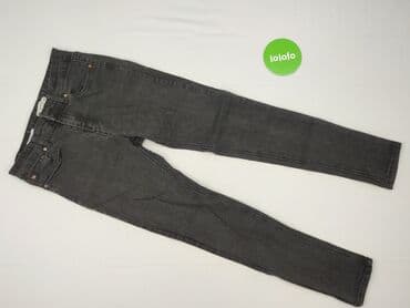 spodnie hello kitty piżama czarne: PULL&BEAR, Джинси жіночі, розмір M — 2