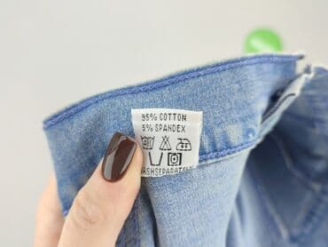 spódnice jeansowe ciemna: Spódnica damska, rozmiar S — 5