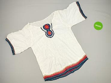 kurtka w stylu boho: Bluzka damska, rozmiar One size — 2