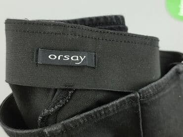 orsay spodnie woskowane czarne: Orsay, Jeansy damskie, rozmiar S — 4