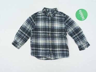 reserved koszulka w paski: Shirt 3-4 years, condition - Perfect, pattern - Cell, color - Grey — 2