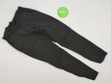 jeansy paper bag reserved: Material trousers for women, size M — 2