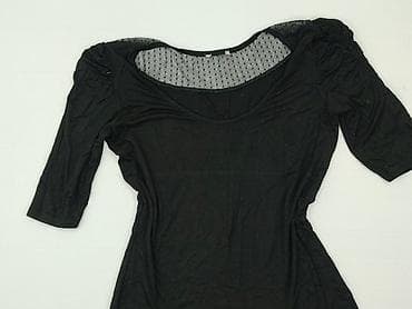 czarny tshirt: Bluzka damska, rozmiar S — 1