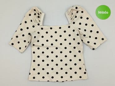 różowa marynarka h m: H&M, Bluzka damska, XS — 3