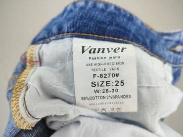 jeansy plus size wysoki stan: DENIM JEANS, Jeansy damskie, XS — 4