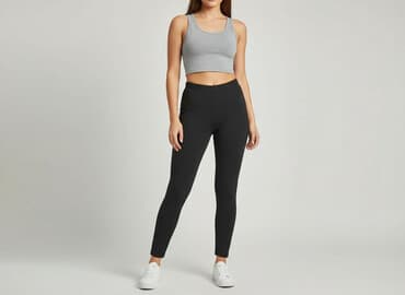 pomarańczowe rajstopy dla dzieci: Legginsy Sportowe damskie, rozmiar S — 1