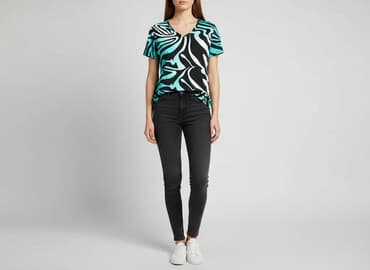 modne t shirty damskie: T-shirt damski, rozmiar L — 6