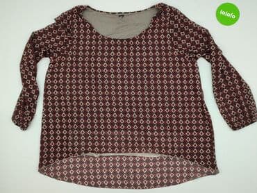 lniane bluzki oversize: Bluzka damska, rozmiar 7XL — 2