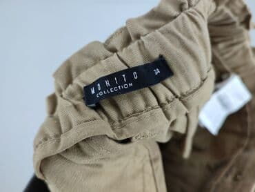 beżowe buty na koturnie ccc: Mohito, Spodnie materiałowe damskie, rozmiar XS — 4