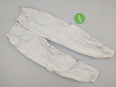 białe cargo bershka: Bershka, Spodnie cargo damskie, rozmiar M — 2