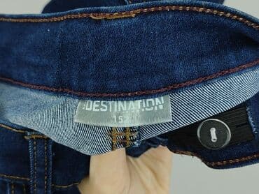 sukienki w kratę reserved: Spodnie jeansowe, Destination, 12 lat, 146/152, stan - Bardzo dobry — 5