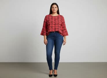 kurtka 4xl: Bluzka damska, rozmiar XL — 6