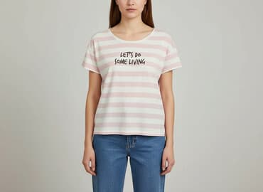 koszulka young leosia: Sinsay, T-shirt damski, rozmiar L — 6