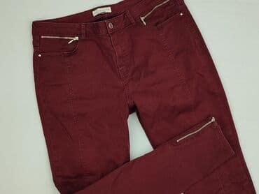 Women: F&F, Material trousers for women, size L (EU 40) — 1