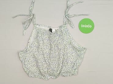 hm bluzka z odkrytymi ramionami: H&M, Top damski, rozmiar S — 2