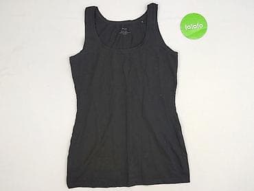 czarne t shirty basic: Top damski, rozmiar M — 2