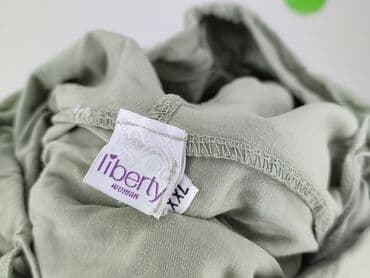 koszulka ze ściągaczem: Liberty, Bluza z kapturem damska, 2XL — 4