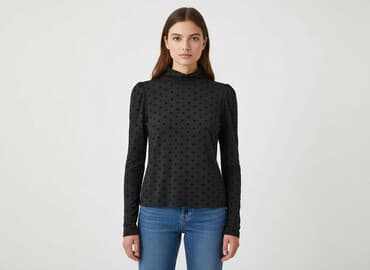 bluzki z golfem: Bluzka damska, rozmiar S — 6