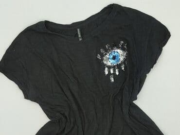 t shirty damskie z aplikacja: Stradivarius, T-shirt damski, L — 1